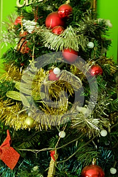 Beautiful Decoration of Christmas Tree