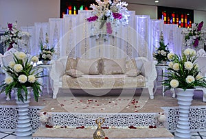 Beautiful decoration wedding ceremony.morocoo wedding