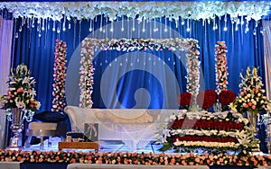 Beautiful decoration wedding ceremony.morocoo wedding