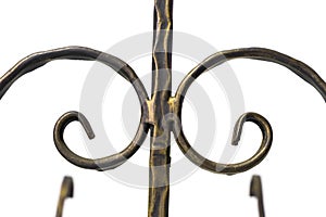 Decorations made of wrought iron