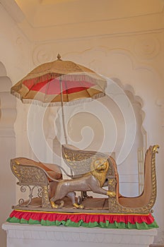 Beautiful and decorative Elephant Howdah