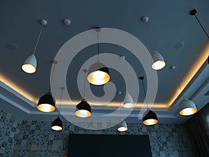 Decorative lightings in the interior