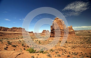 Beautiful Desert and Rock Formations