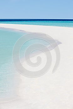 Beautiful Deserted Tropical Beach photo
