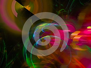 Beautiful design digital abstract chaos template explosion surreal swirl exclusive fractal, fantasy, decoration festive