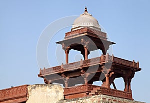 Beautiful designed Dome of Panch Mahal