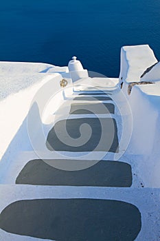 Beautiful details of Santorini island, Greece