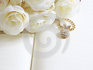 Beautiful Diamond Pendant for background,Selective focus