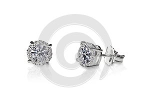 Beautiful Diamond stud earrings