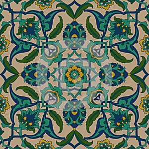 A beautiful digital boarder for textile. green and Maganda volor is a pattern