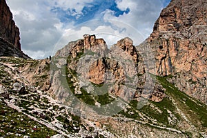 Beautiful Dolomites mountains, Italy