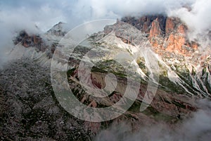 Beautiful Dolomites mountains, Italy