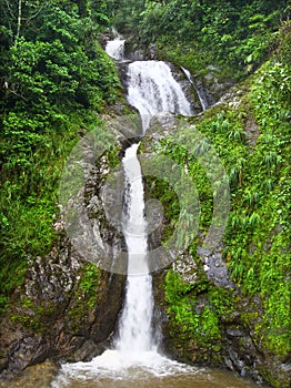 Dona Juana Falls Landscape Puerto Rico photo