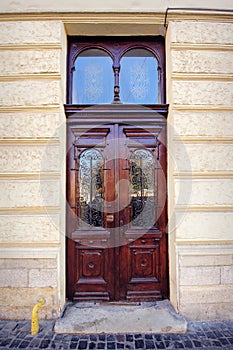 Beautiful doors on the street