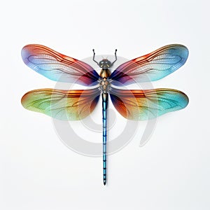 Beautiful Dragonfly In Georgia O\'keeffe Style: Photography Installations And Wall Sculpture