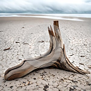 Beautiful driftwood - ai generated image