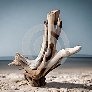 Beautiful driftwood - ai generated image