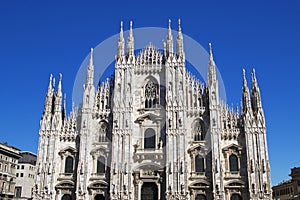 The beautiful Duomo in Milan . Italy photo