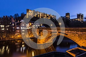 The beautiful Durham in Northern England photo