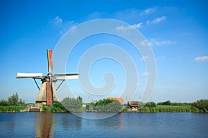 Beautiful dutch windmill