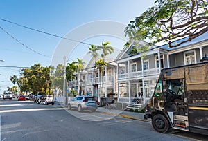 Beautiful Duval Street in Key West