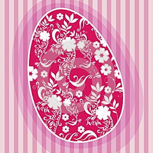 Beautiful Easter egg illustration