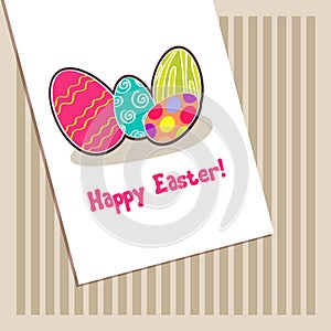 Beautiful Easter egg illustration