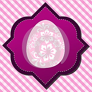 Beautiful Easter egg illustration