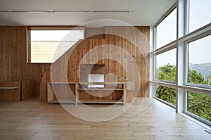 Beautiful ecologic house photo