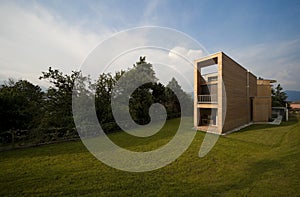 Beautiful ecologic house photo