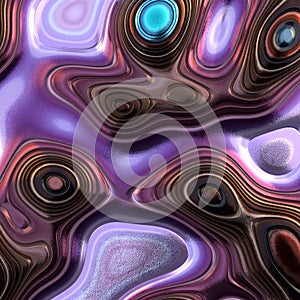 Beautiful, elegant, abstract background with metal and the texture of stone, marble and granite. 3d illustration, 3d