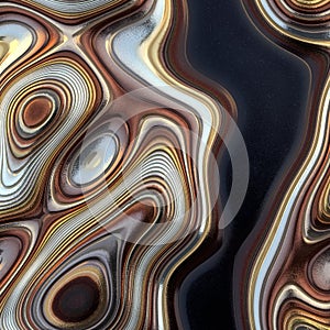 Beautiful, elegant, abstract background with metal and the texture of stone, marble and granite. 3d illustration, 3d