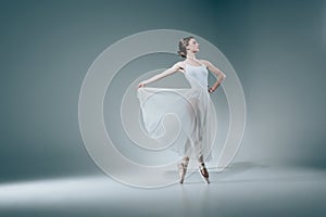 beautiful elegant ballet dancer