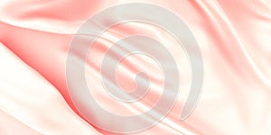 Beautiful elegant pink satin background. Luxury cloth fabric texture