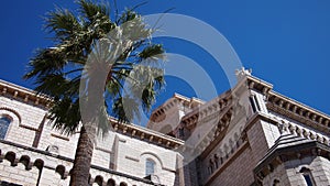 Beautiful elements of architecture and views of the city of Monaco.