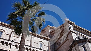 Beautiful elements of architecture and views of the city of Monaco.