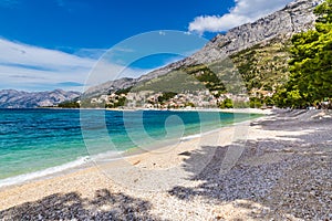 Beautiful Empty Beach Near Baska Voda - Croatia