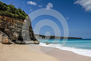 Beautiful and empty Dreamland beach-Bali,Indonesia