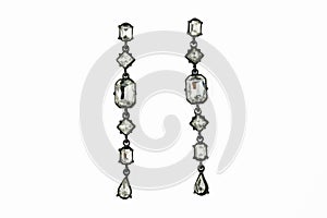 beautiful errings isolated on  background
