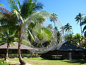 Beautiful exotic resort, Fiji
