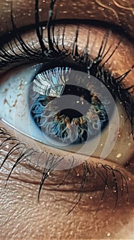 Beautiful Eye Makeup for Women AI Generated