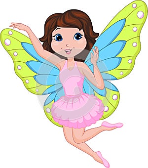 Beautiful fairy cartoon