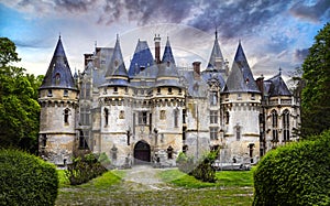 Beautiful fairy-tale medieval castles of France- Chateau de Vigny