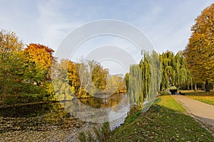 Beautiful fall color in the famous Copenhagen