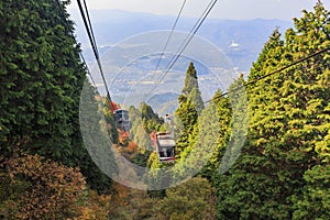 Beautiful fall landscape around Kyoto