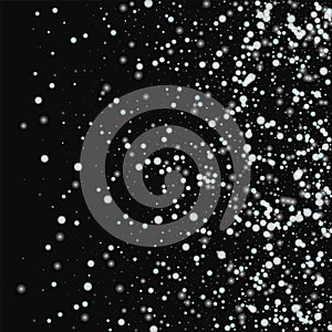 Beautiful falling snow.