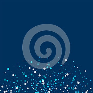 Beautiful falling snow.