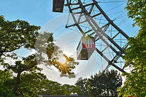 Ferris wheel in Vienna - Wiener Riesenrad photo