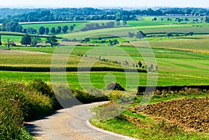 Beautiful farmland landscape