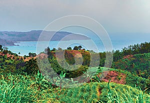 Beautiful farmland with wide ocean view